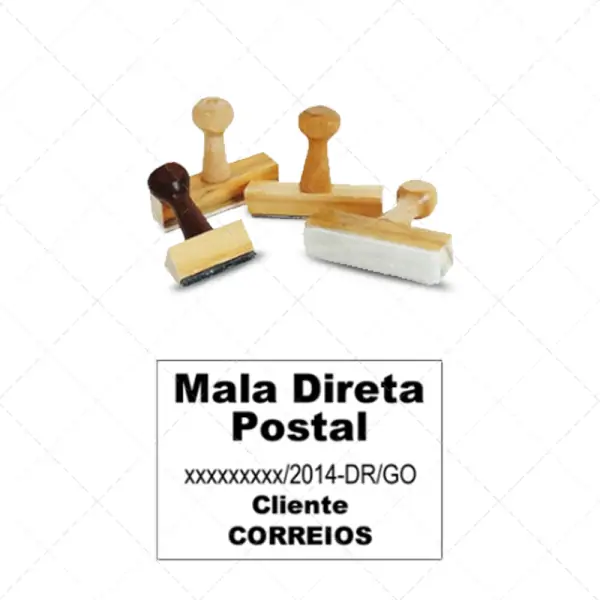Carimbo De Madeira Mala Direta