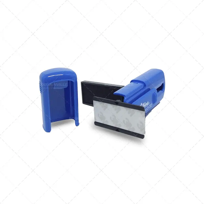 Carimbo De Bolso Azul  Shiny Handy Stamp S-722 - Imagem 4